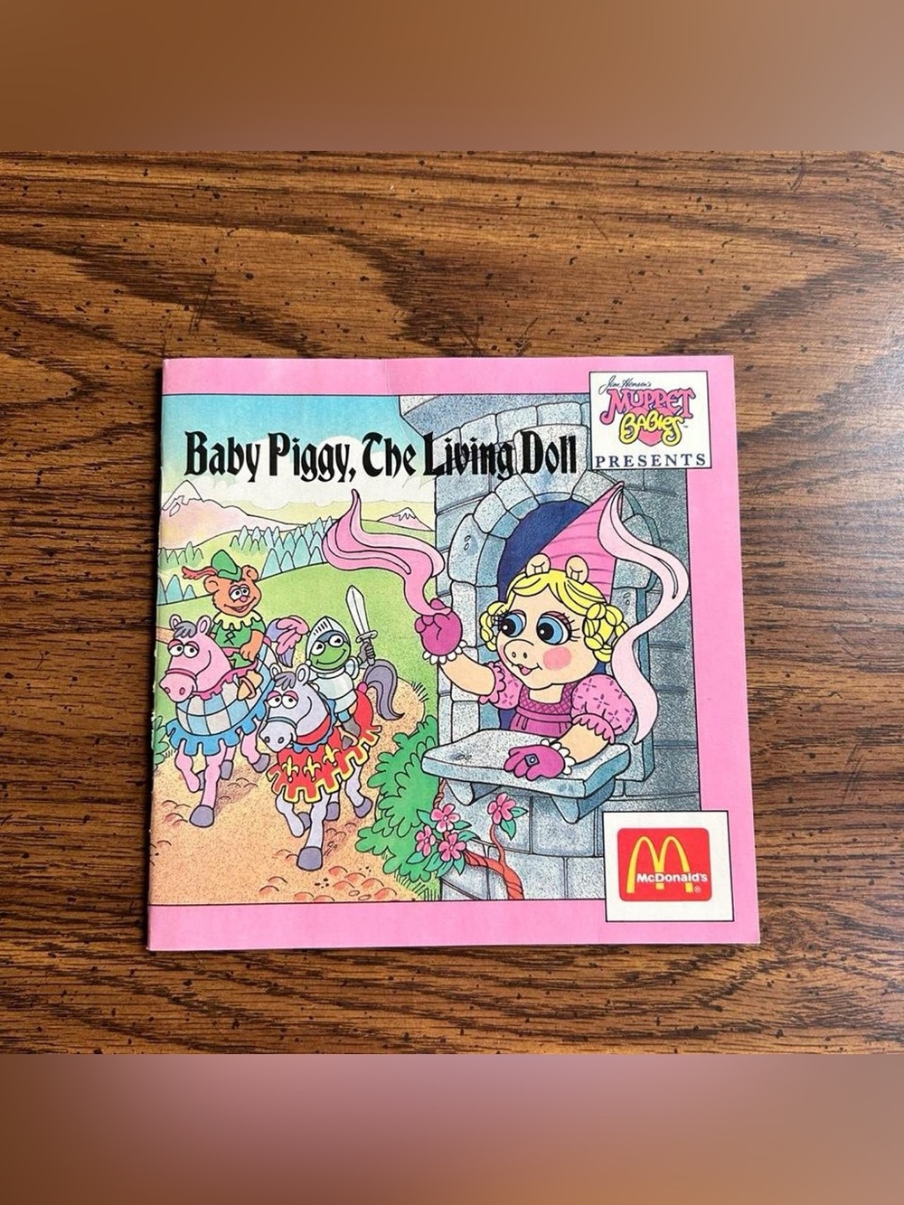Vintage 80s McDonaldโs storybook